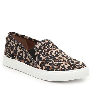 ❌SOLD❌Steve Madden Leopard Print Slip-On Sneakers